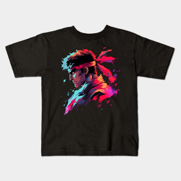 ryu Kids T-Shirt by skatermoment